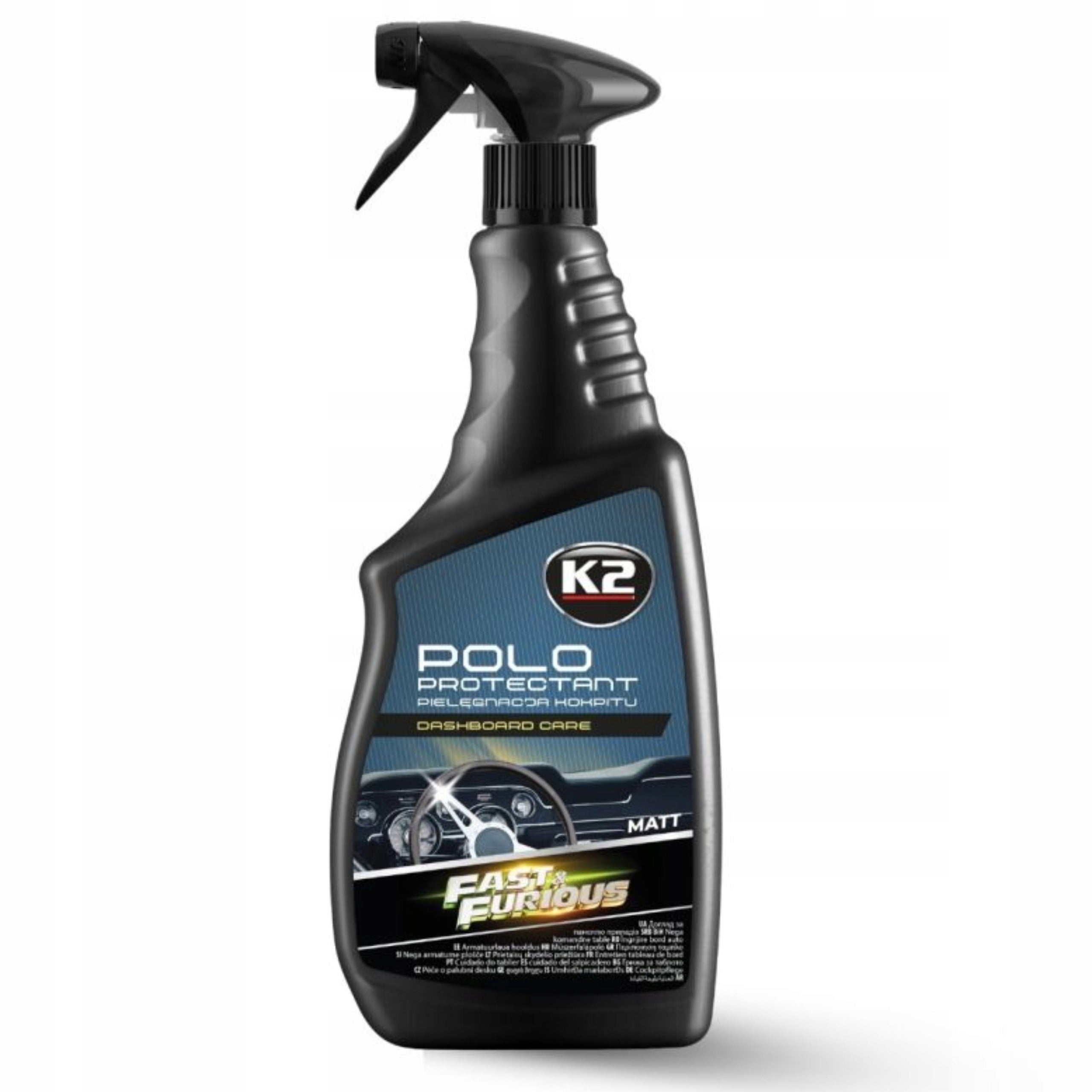 K2 COCKPIT CARE LIQUID POLO PROTECTANT FAST&FURIOUS 750ml Packaging status original