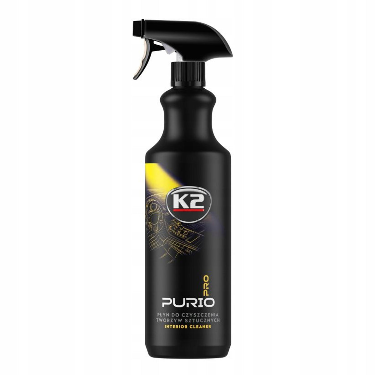 K2 PURIO CLEANER PRO PLASTIC INTERIOR CLEANER 1L D5041