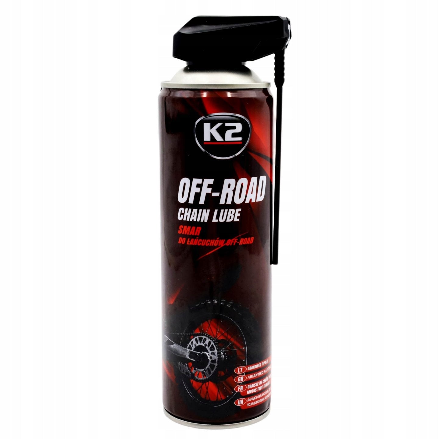 K2 chain grease, off-road sprockets - X-ring O-ring Z-ring - 500 ml