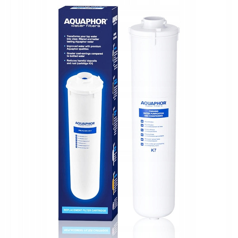 K7 cartridge for sink filter Aquaphor Crystal chlorine metal filter up to 4000L