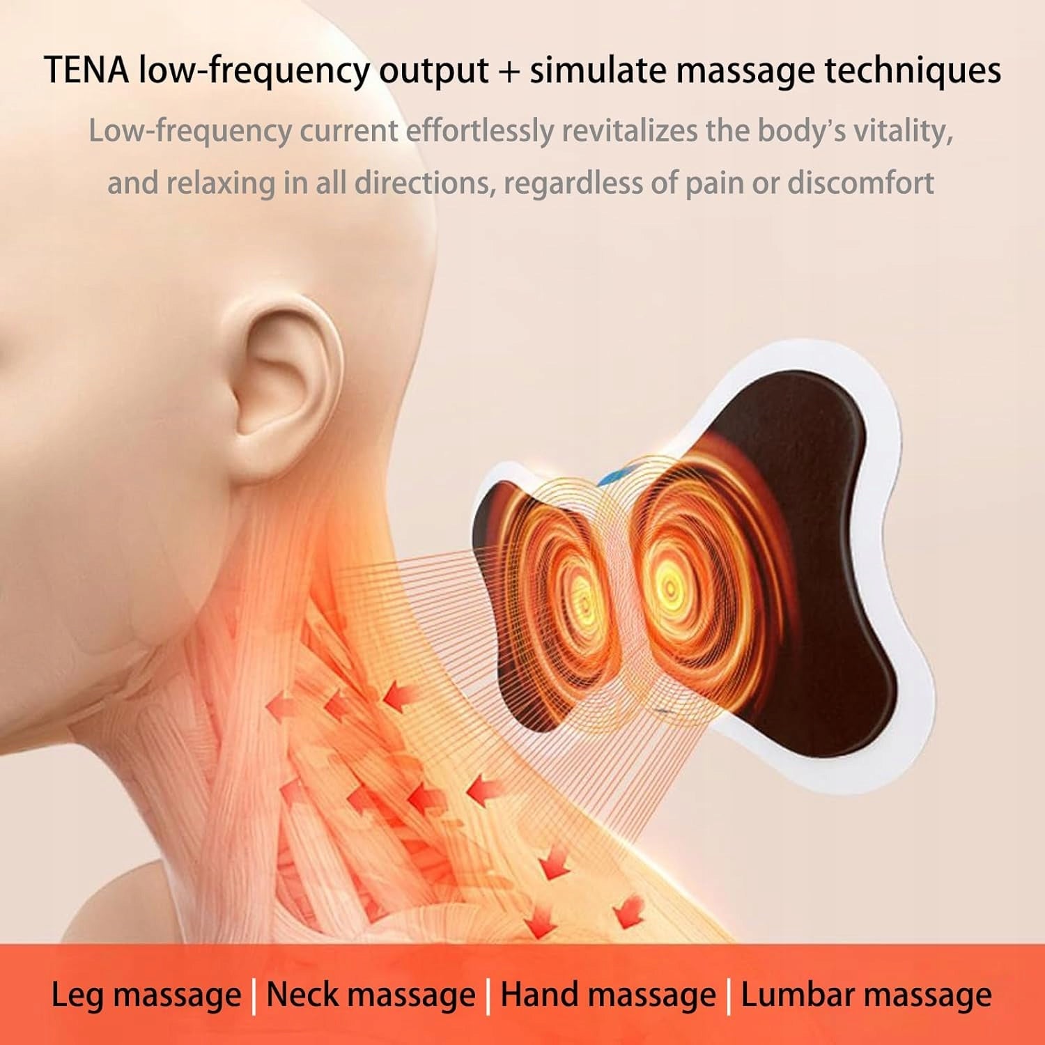 K810 Jenylu Mini Neck Massager, Portable EMS Device For Body Muscle EAN (GTIN) 9328763046358