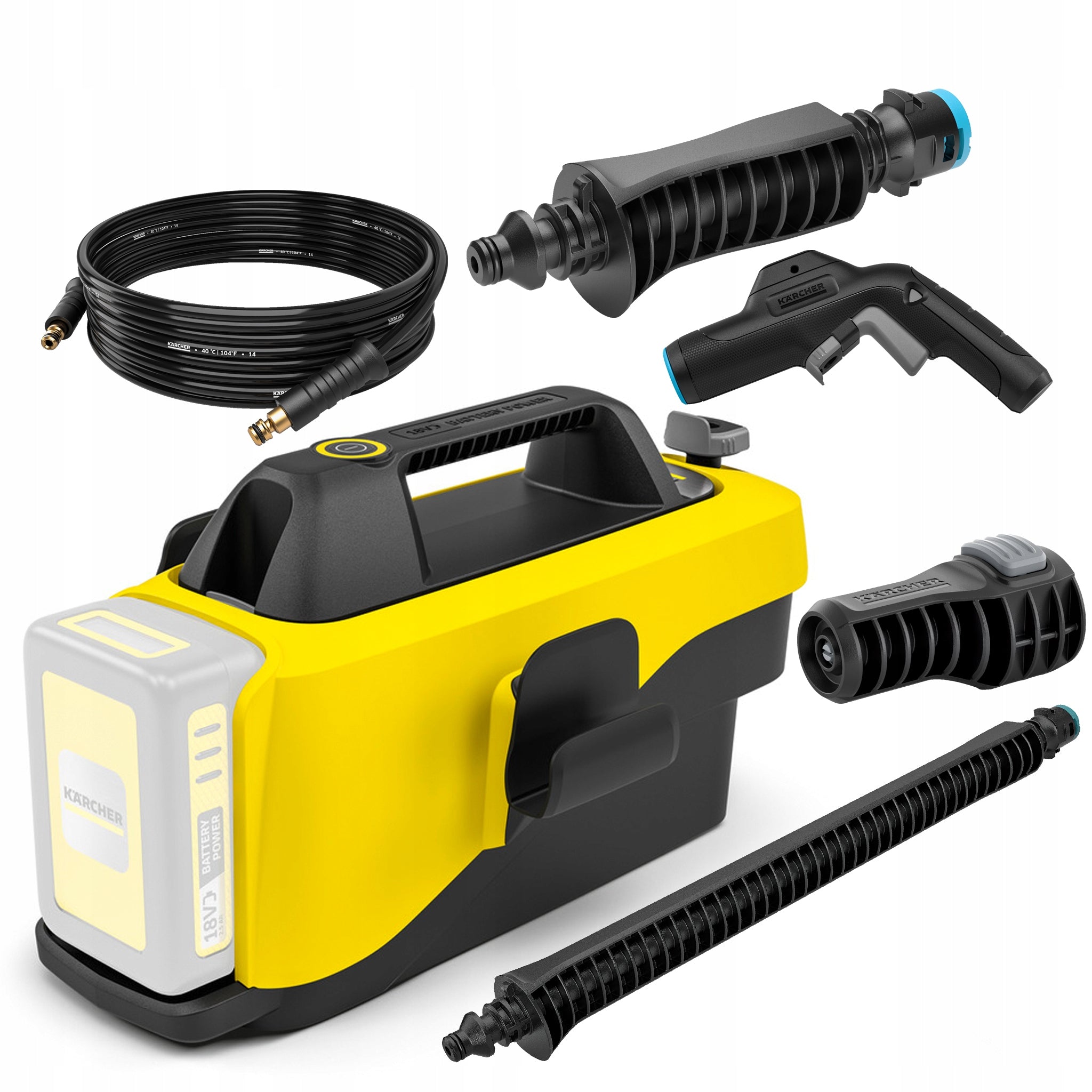 KARCHER OFF-ROAD CLEANER OC 6-18 WIRELESS WITHOUT BATTERY AND CHARGER