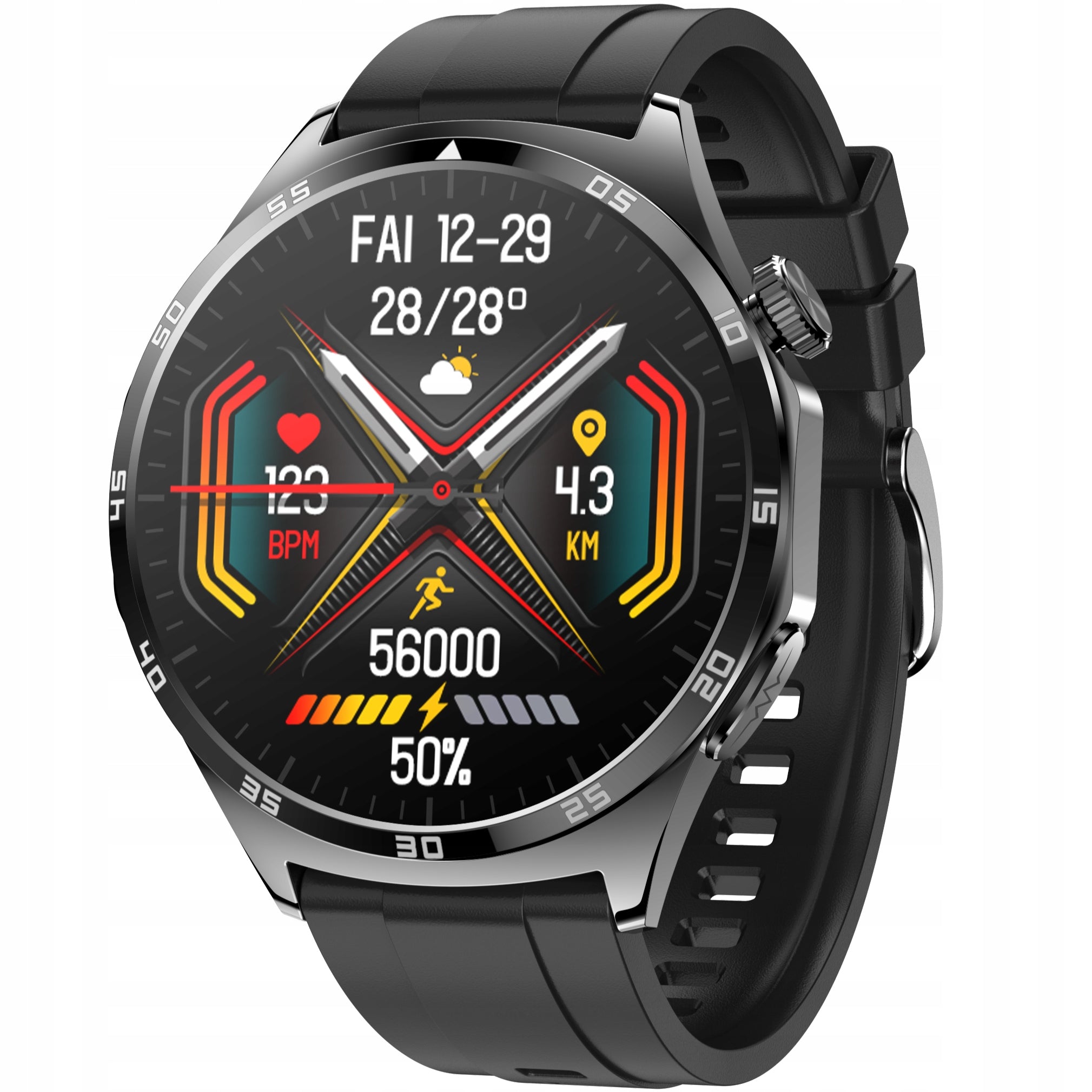KARDIOWATCH ECG Glucose Measurement Assistant Blood Pressure Monitor Conversation POL Packaging status original