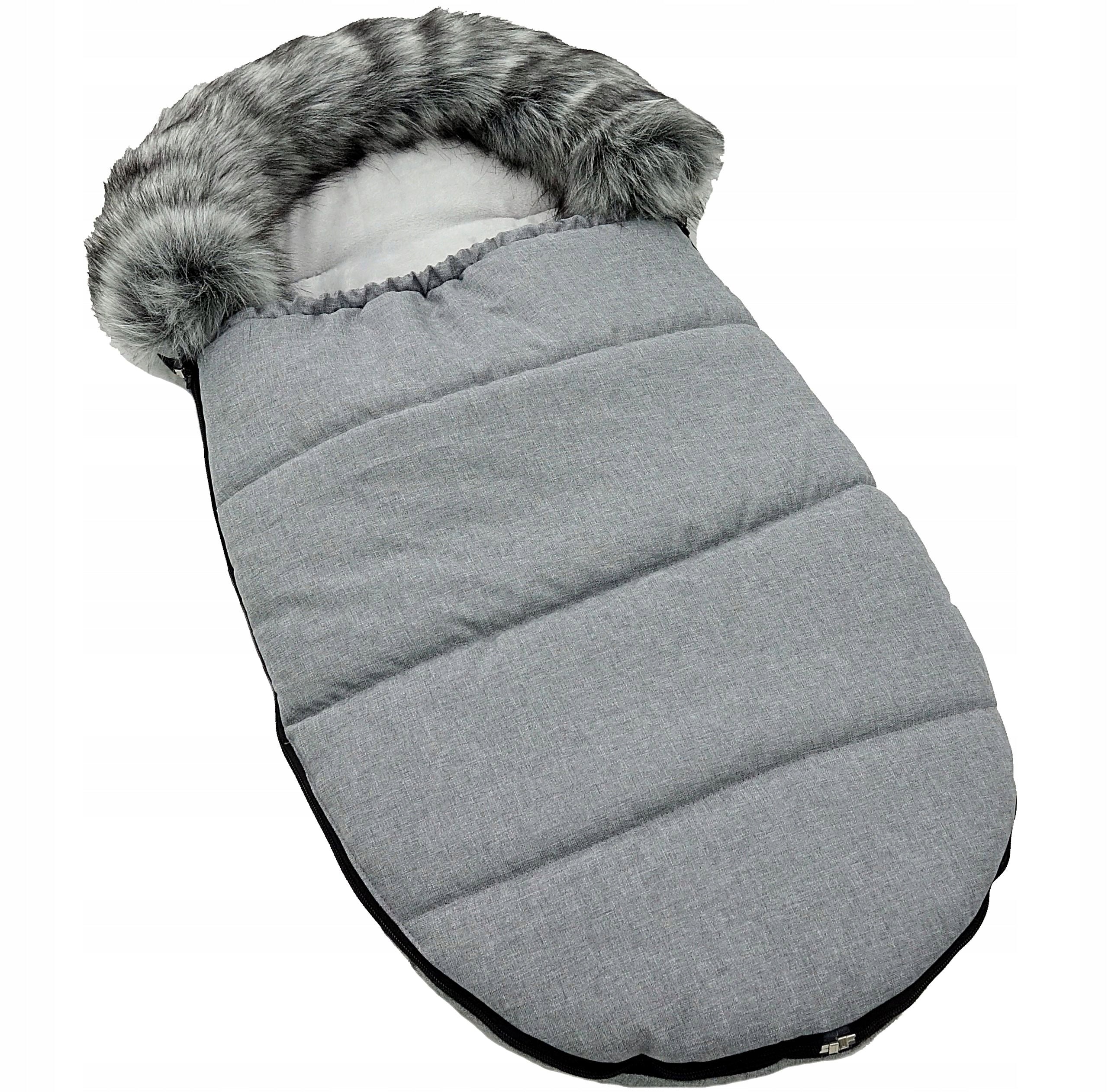 KAREX GONDOLA SLED SLEEPING BAG WITH FUR