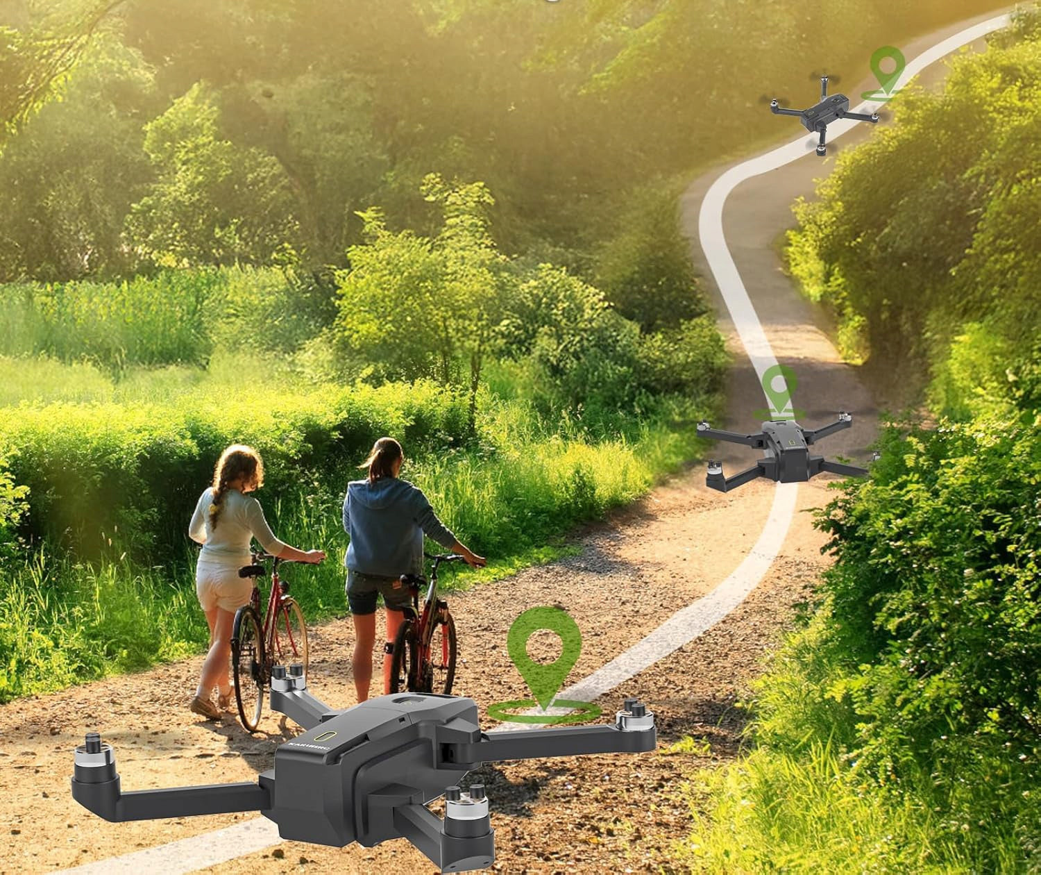 KARUISRC K600 DRONE WITH TWO CAMERAS 1080P 3 SPEED MODES WIFI FPV 90° Manufacturer code K600