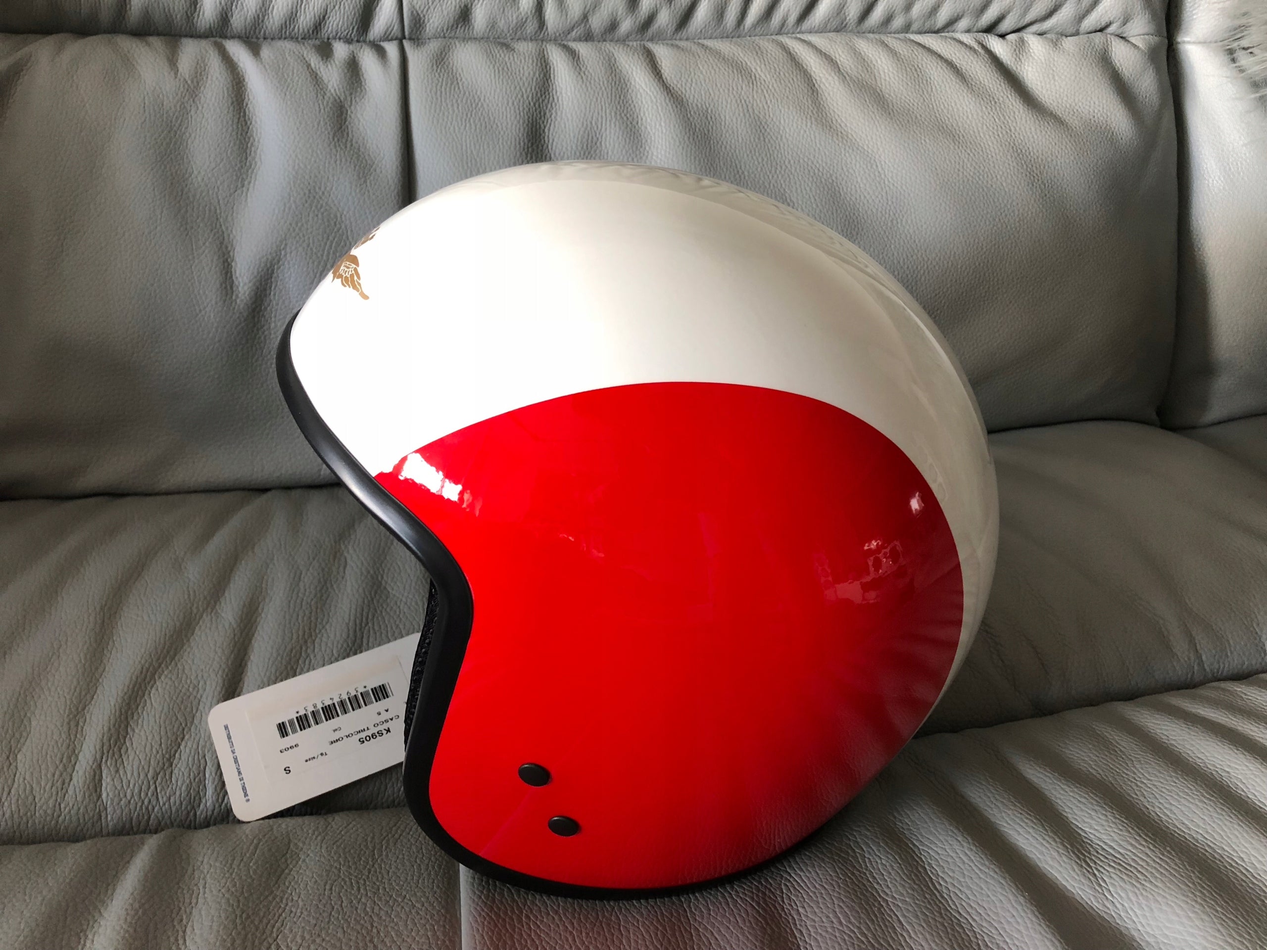 KASK AERONAUTICA MILITARE S RETRO VESPA BIAŁY Manufacturer no brand