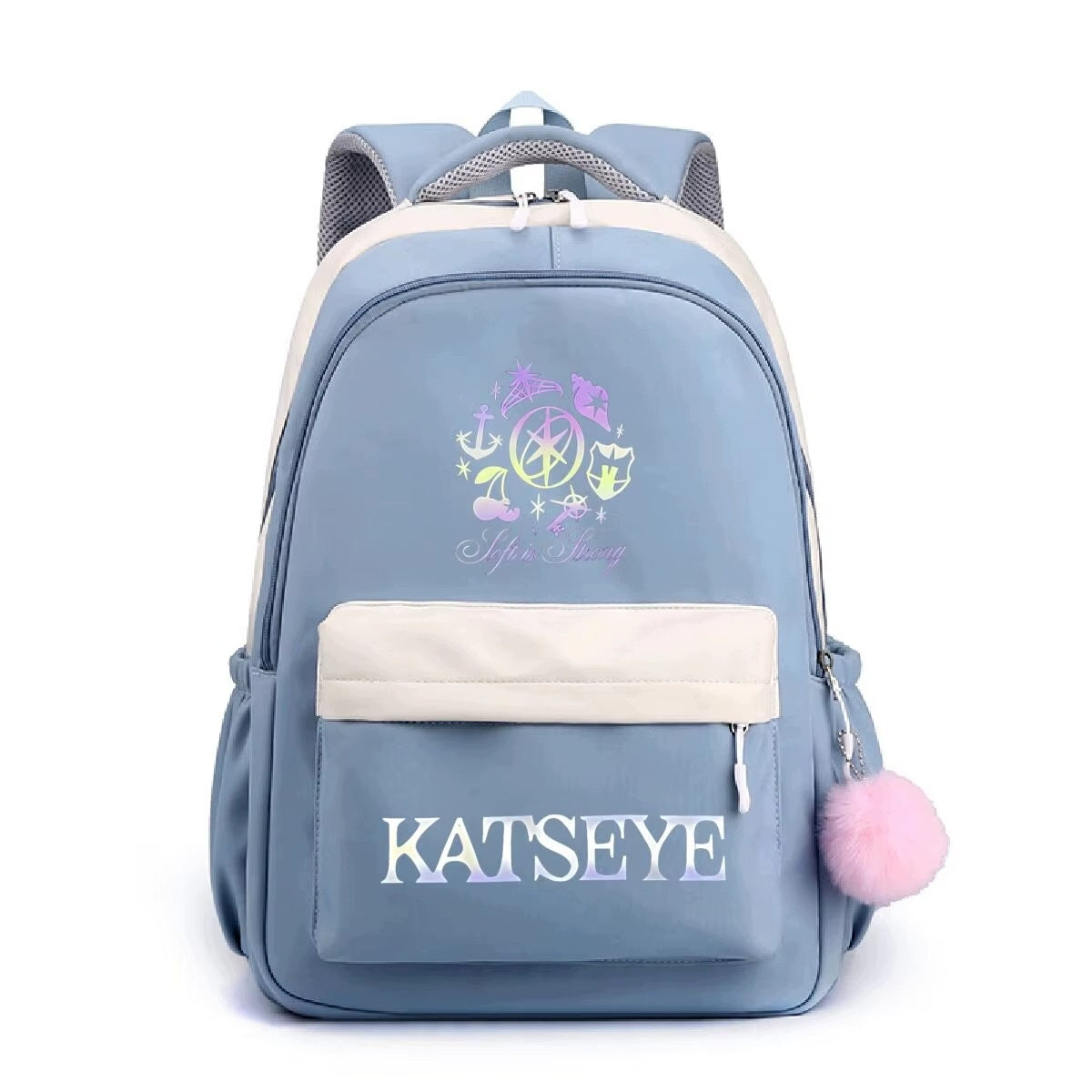 KATSEYE SCHOOL BACKPACK YOUTH SATCHEL ROOMY FOR GIRLS
