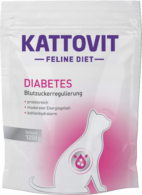 KATTOVIT DIABETES dry cat food 1250g