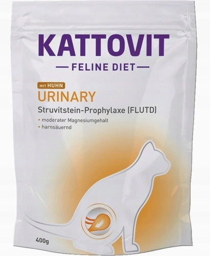 KATTOVIT Feline Diet Urinary Chicken Wet Cat Food 400g Manufacturer code 4000158771223