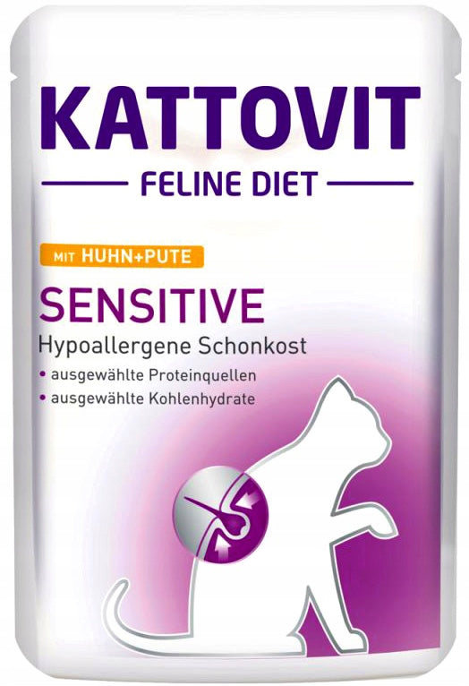 KATTOVIT Sensitive Chicken & Turkey 85g