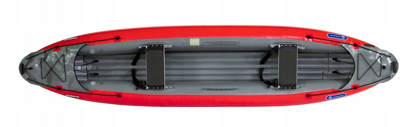 KAYAK CANOE CANADIAN PONTOON TWO-PERSON PUMPED PALAVA GUMOTEX Brand Gumotex
