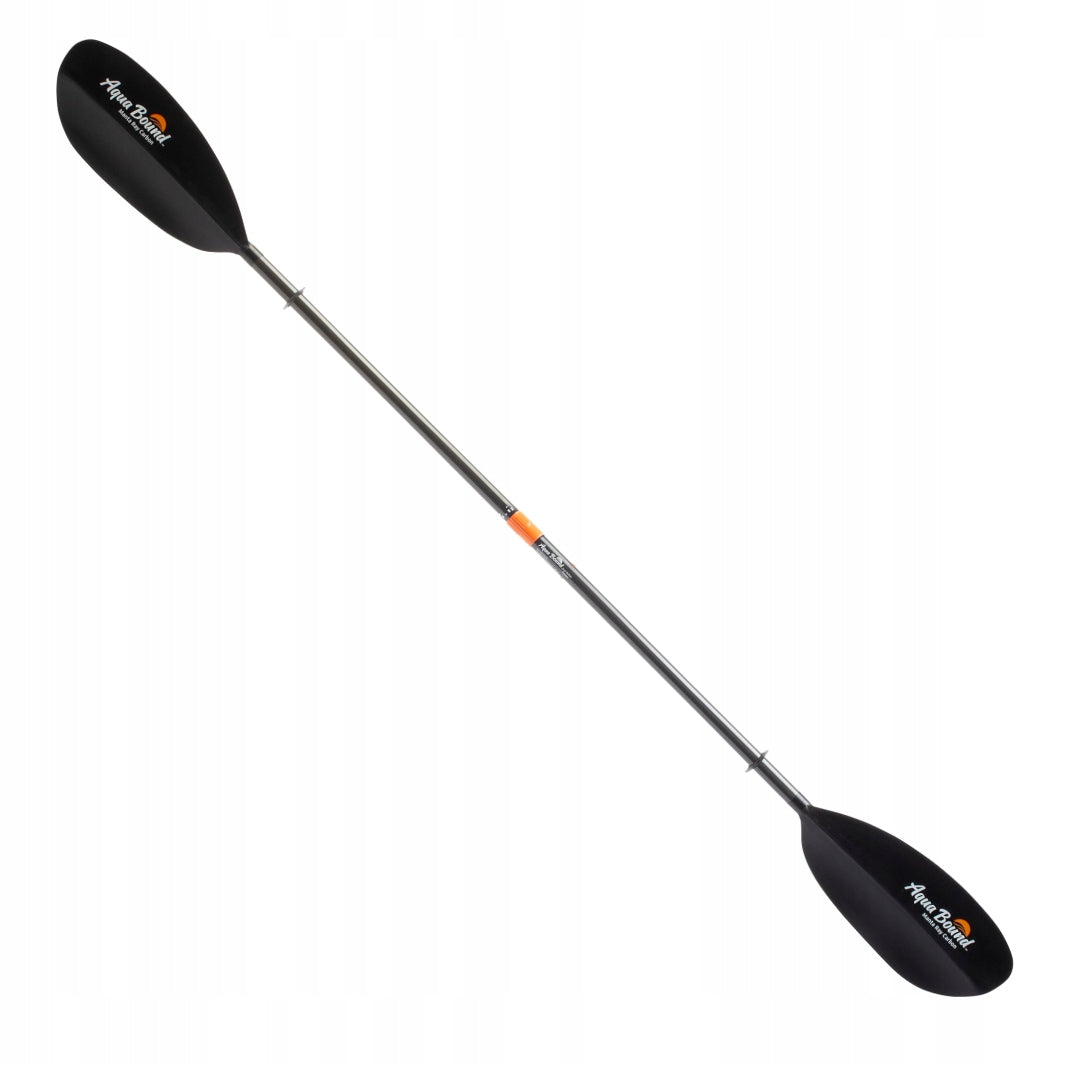 KAYAK PADDLE 2-CZ MANTARAY CARBON FOR KAYAK 220cm AQUA BOUND USA CARBON Color black