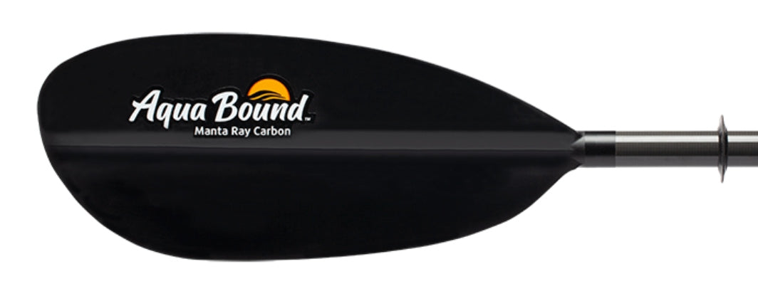 KAYAK PADDLE 2-CZ MANTARAY CARBON FOR KAYAK 220cm AQUA BOUND USA CARBON Manufacturer code MRA-PC2CB-220