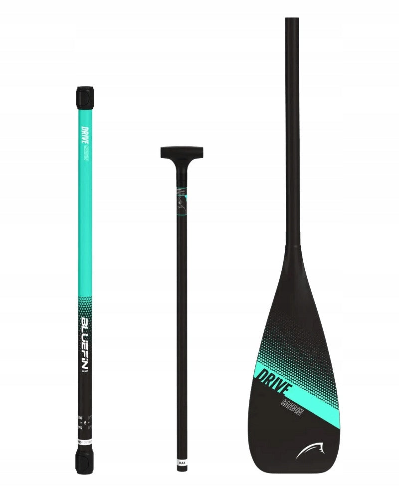 KAYAK PADDLE FOR BOARD SUP BLUEFIN DRIVE CARBON FOLDING SURFING HIT
