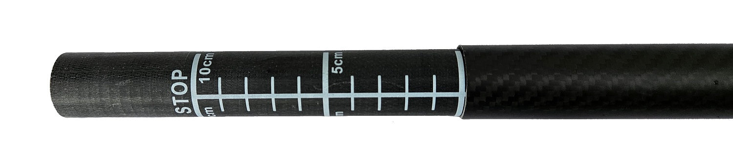 KAYAK PADDLE FULL CARBON FOLDING LIGHT SPOON 210-220cm CARBON Length 220 cm