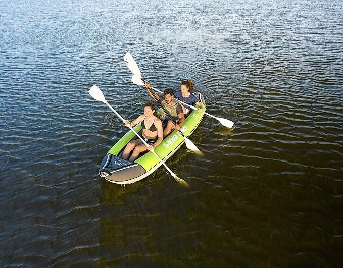 KAYAK PUMPED AQUA MARINA LAXO-380 3 PERSON PADDLE SET PUMP BAG Number of seats 3