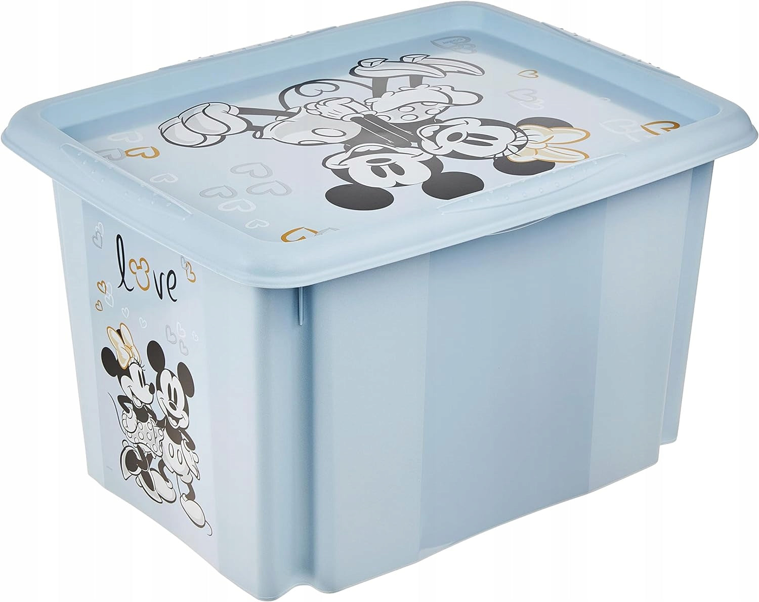 KEEEPER - Plastic container for toys box basket - Mickey Mouse 30 L Packaging status original
