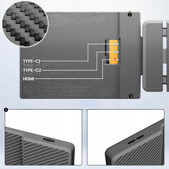 KEFEYA S1 PRO MAX Portable Monitor 2K 14" IPS USB-C/HDMI 2160x1440 LCD Packaging status original