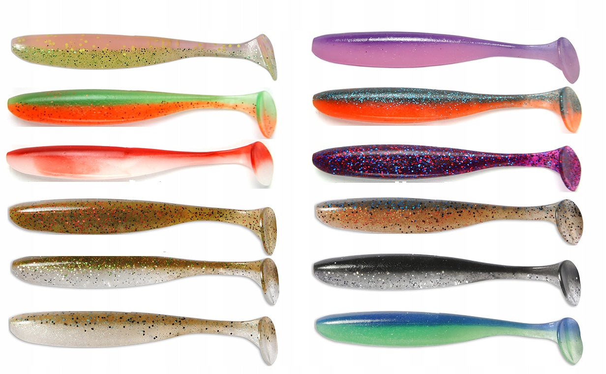 KEITECH Easy Shiner 2'' (5 cm) mix of colours 12 pcs. perch JAPAN