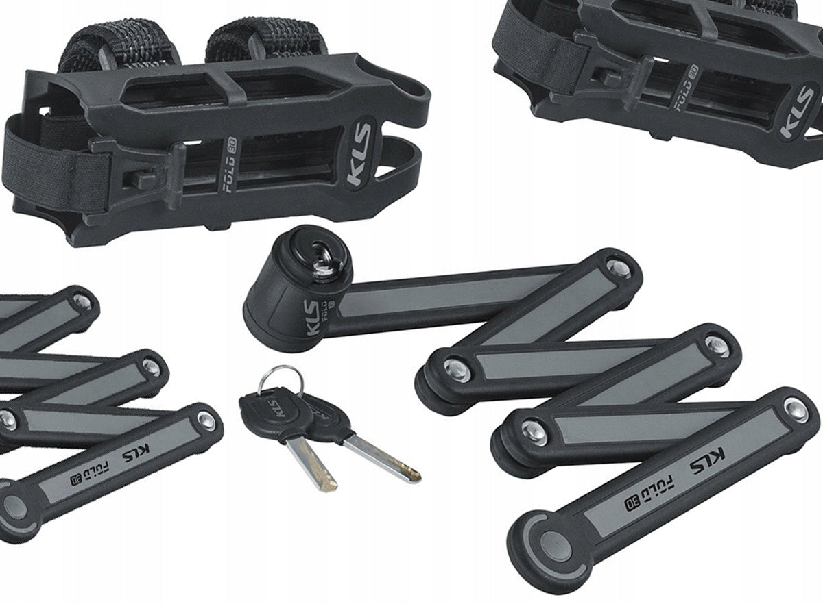 KELLYS KLS TOUGH 30 black-grey folding closure Kind folding lock