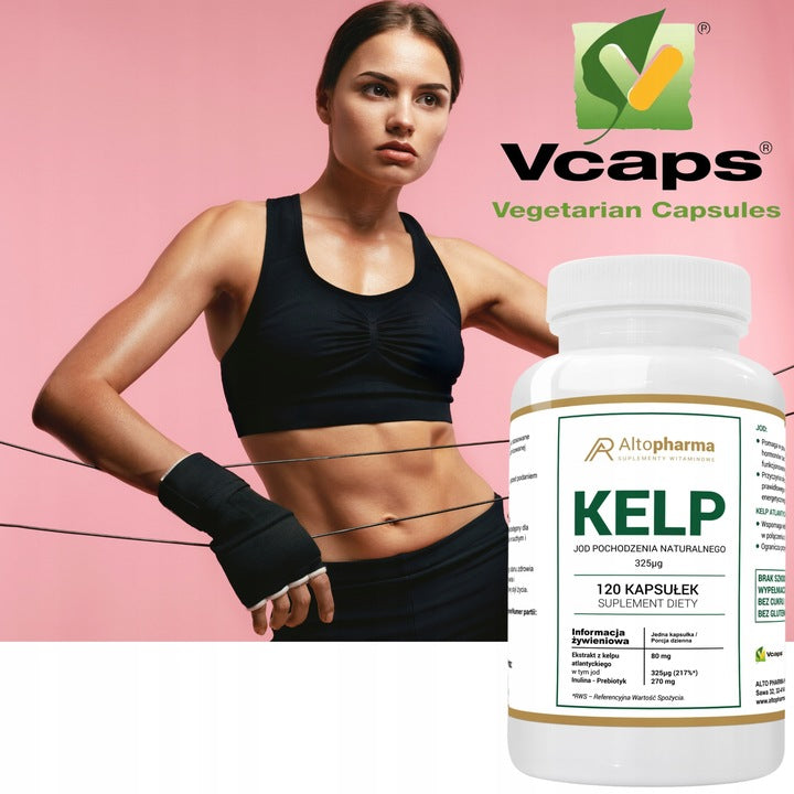 KELP NATURAL IODINE + PREBIOTIC THYROID ENERGY Alto Pharma 120 veg kaps. Brand Alto Pharma