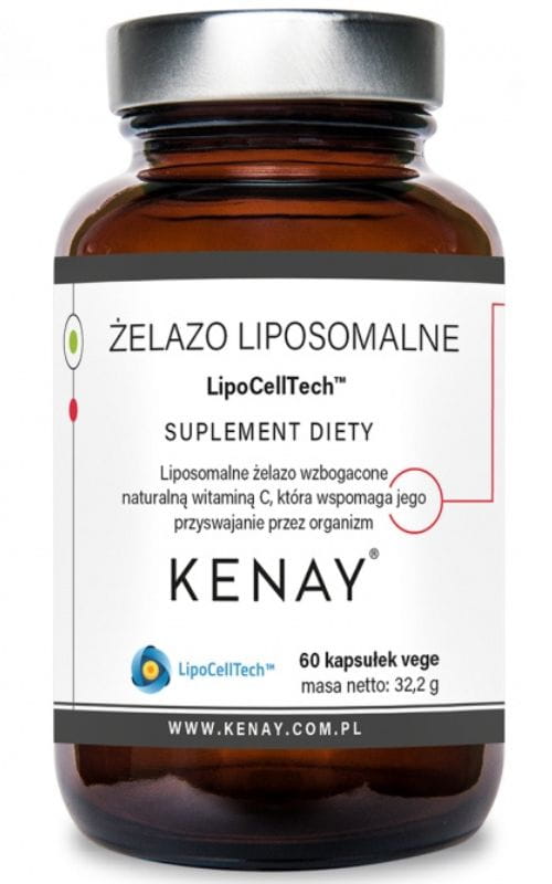 KENAY LIPOSOMAL IRON LipoCellTech 30 mg + VITAMIN C