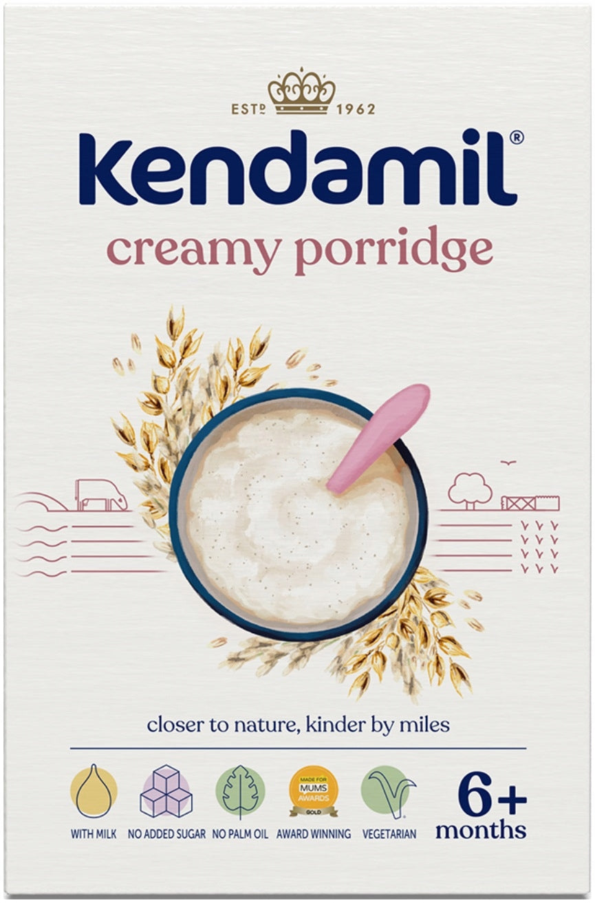 KENDAMIL CREAMY OAT MILK PORRIDGE WITHOUT PALM OIL 150G