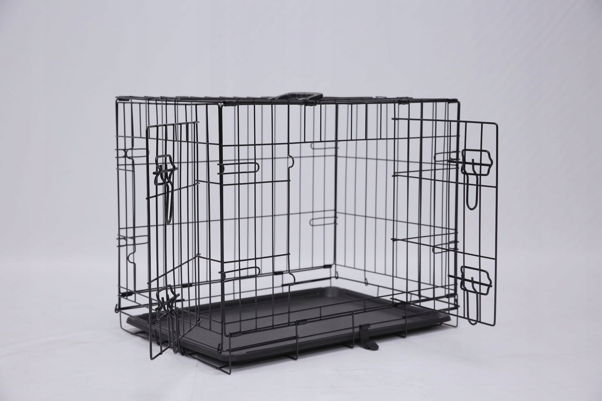 KENEL CAGE FOLDING FOR TRANSPORTING AN ANIMAL DOG Trade name Klatka Kennelowa 2-drzwiowa L