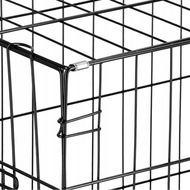KENNEL CAGE Folding Metal Pet Cat Dog 85x60x70cm XL Product width 60 cm