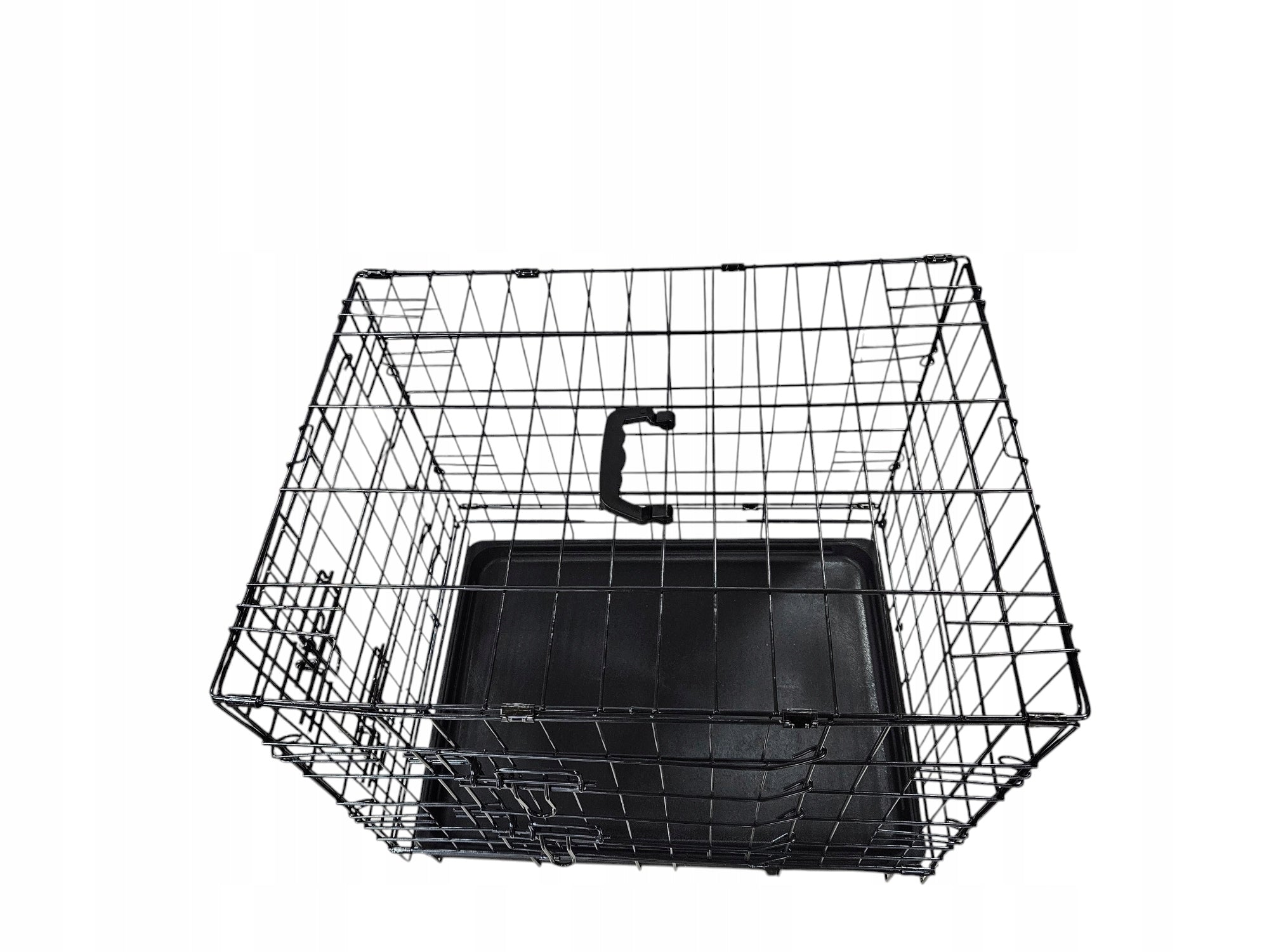 KENNEL CAGE TRANSPORTER FOR DOG CAT PLAYPEN 76x52x59 cm wire 4.5mm Kind cage