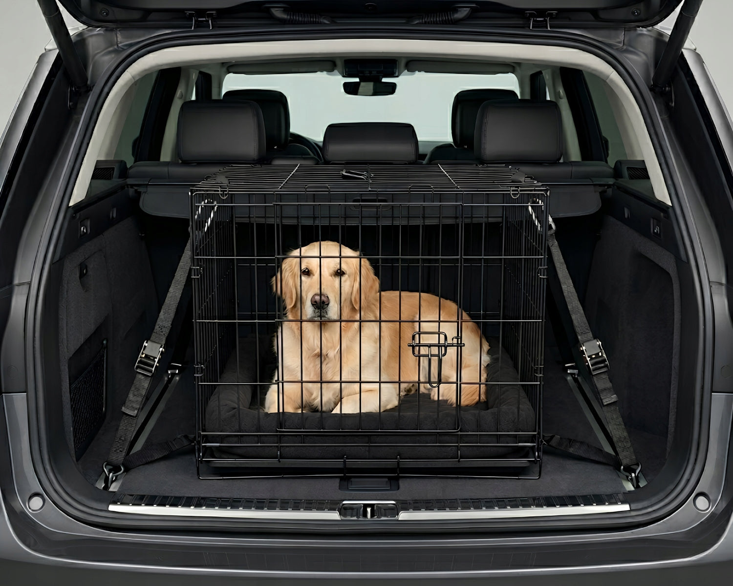 KENNEL DOG CAGE FOR CAR PLAYPEN CAT TRANSPORTER METAL Kind cage