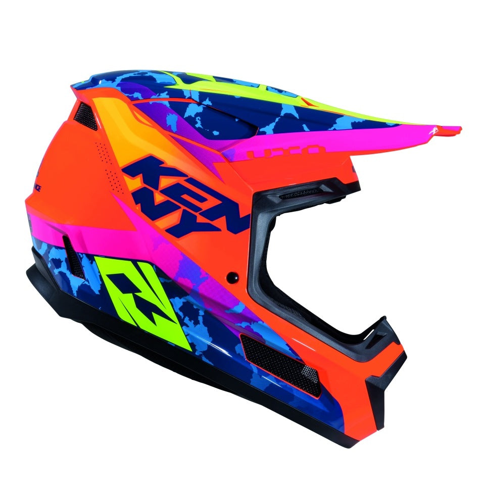 KENNY RACING CROSS ENDURO PERFORMANCE ERT GRAPHIC + SOCAL HELMET SIZE L