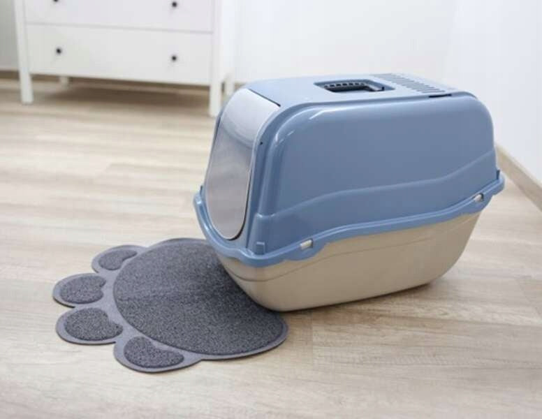 KERBL Mat litter box wiper mat for cat litter box grey 47 cm Brand Kerbl