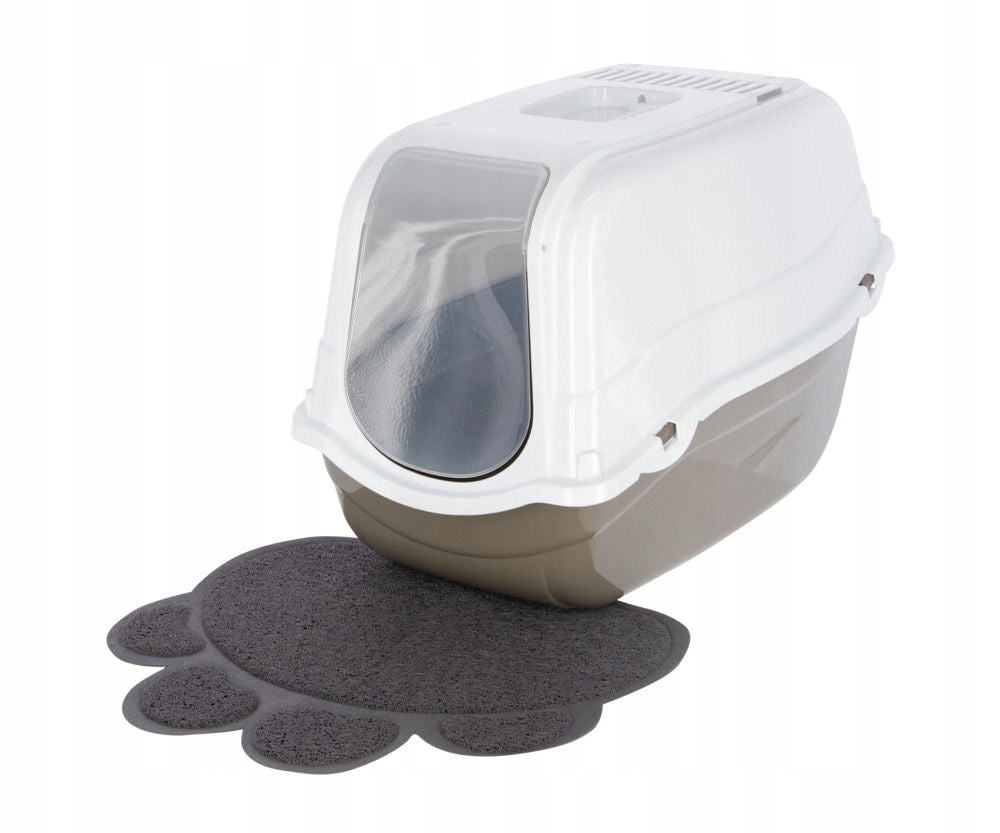 KERBL Mat litter box wiper mat for cat litter box grey 47 cm Kind litter box mat
