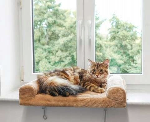 KERBL Thermal bed plush for cat dog window sill window 56 cm Brand Kerbl