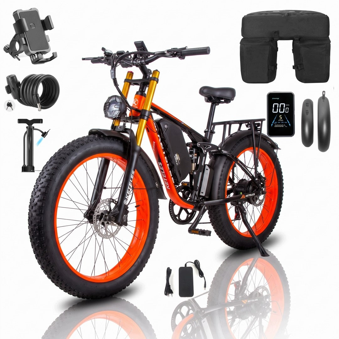 KETELES K800P Electric vehicles 2000 W 23 AH 50 HP/H Dual motor 26"