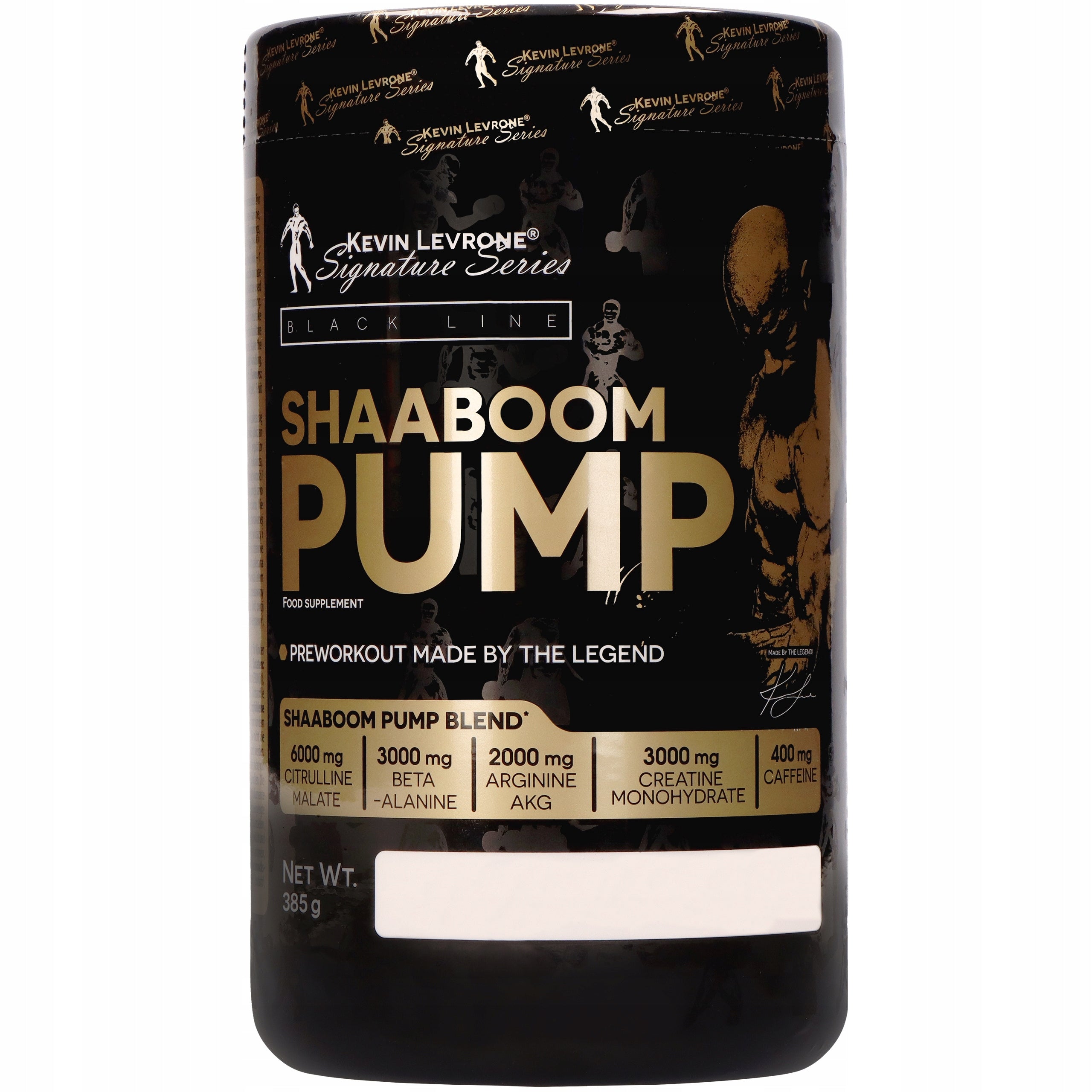 KEVIN LEVRONE SHAABOOM PUMP 385g Citrulline Creatine Caffeine