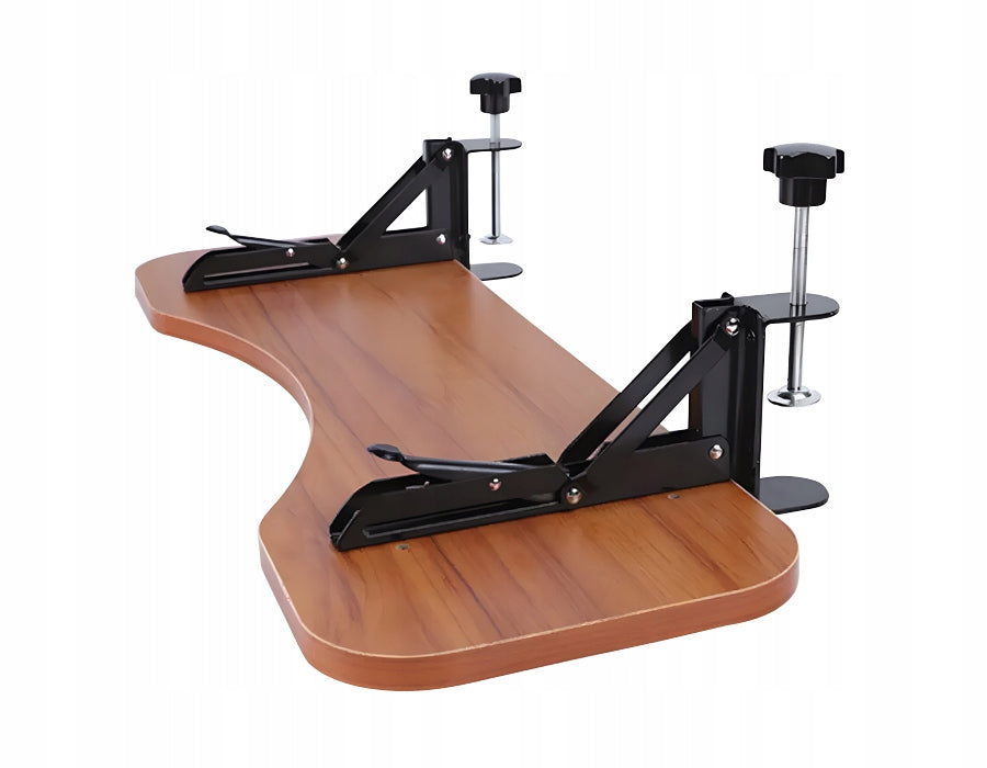 KEYBOARD STAND FOLDING FOR DESK UP TO 25 KG FOR CLAMP WOOD BROWN EAN (GTIN) 5907614664909