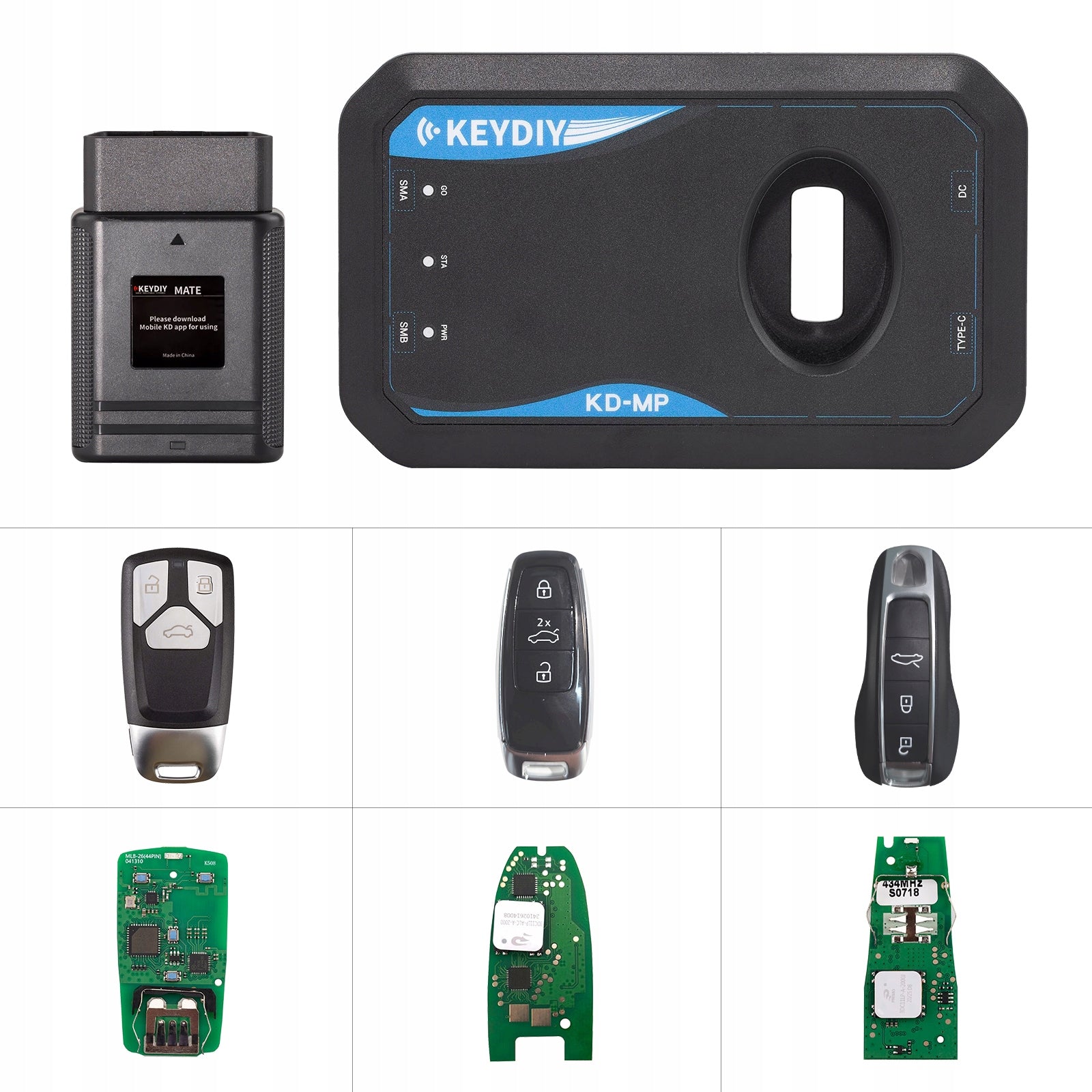 KEYDIY KD-MP 5-in-1 Promotional Kit with Remote Controls Brand no brand