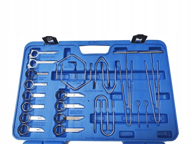 KEYS FOR PULLING OUT RADIO PULL-OUTS 52 PIECES SET SUITCASE Manufacturer code MFTXC9052/1168F