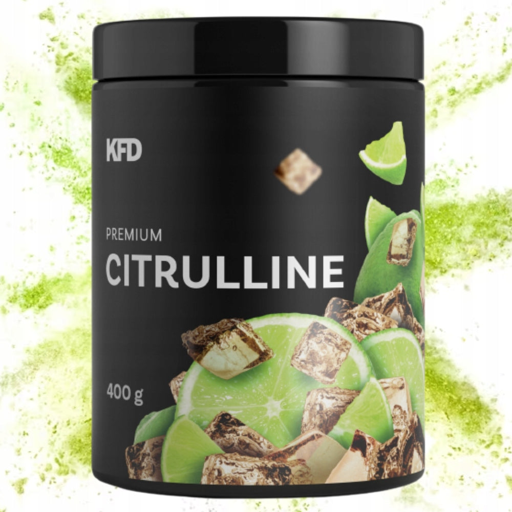 KFD Citrulline Premium Citrulline Malate Cola with Lime 400g Packaging status original