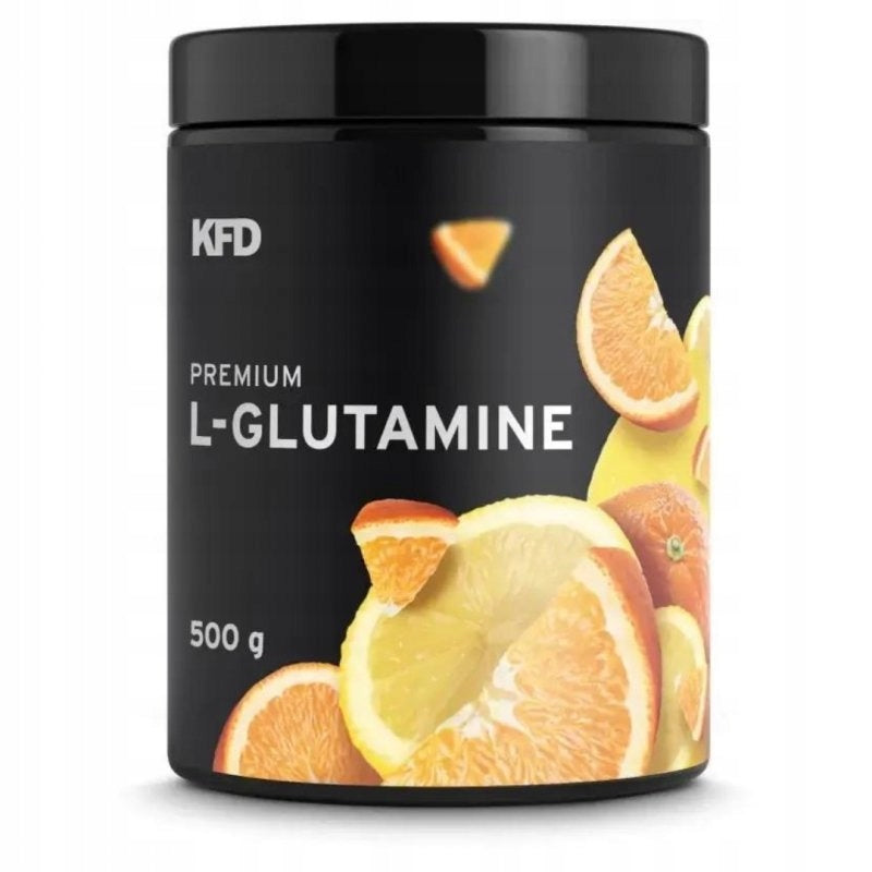 KFD Glutamine 500g Orange and Lemon