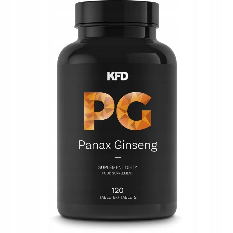 KFD KOREAN GINSENG SUPPLEMENT - PANAX GINSENG - 120 TABLETS