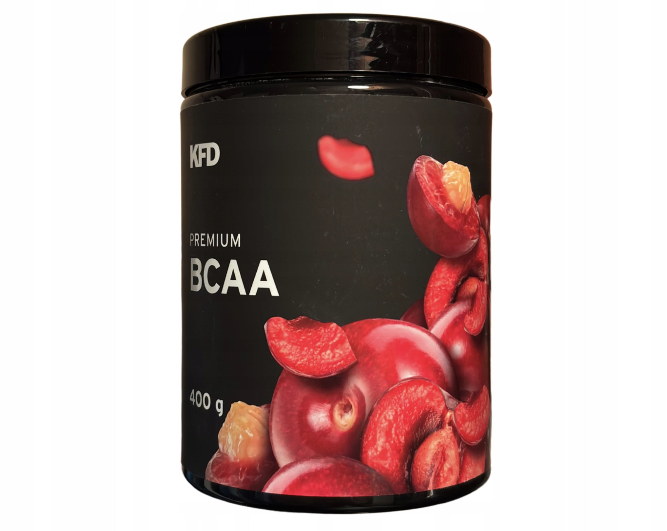 KFD Premium BCAA 2:1:1 400g cherry flavoured amino acids training 80 servings Packaging status original