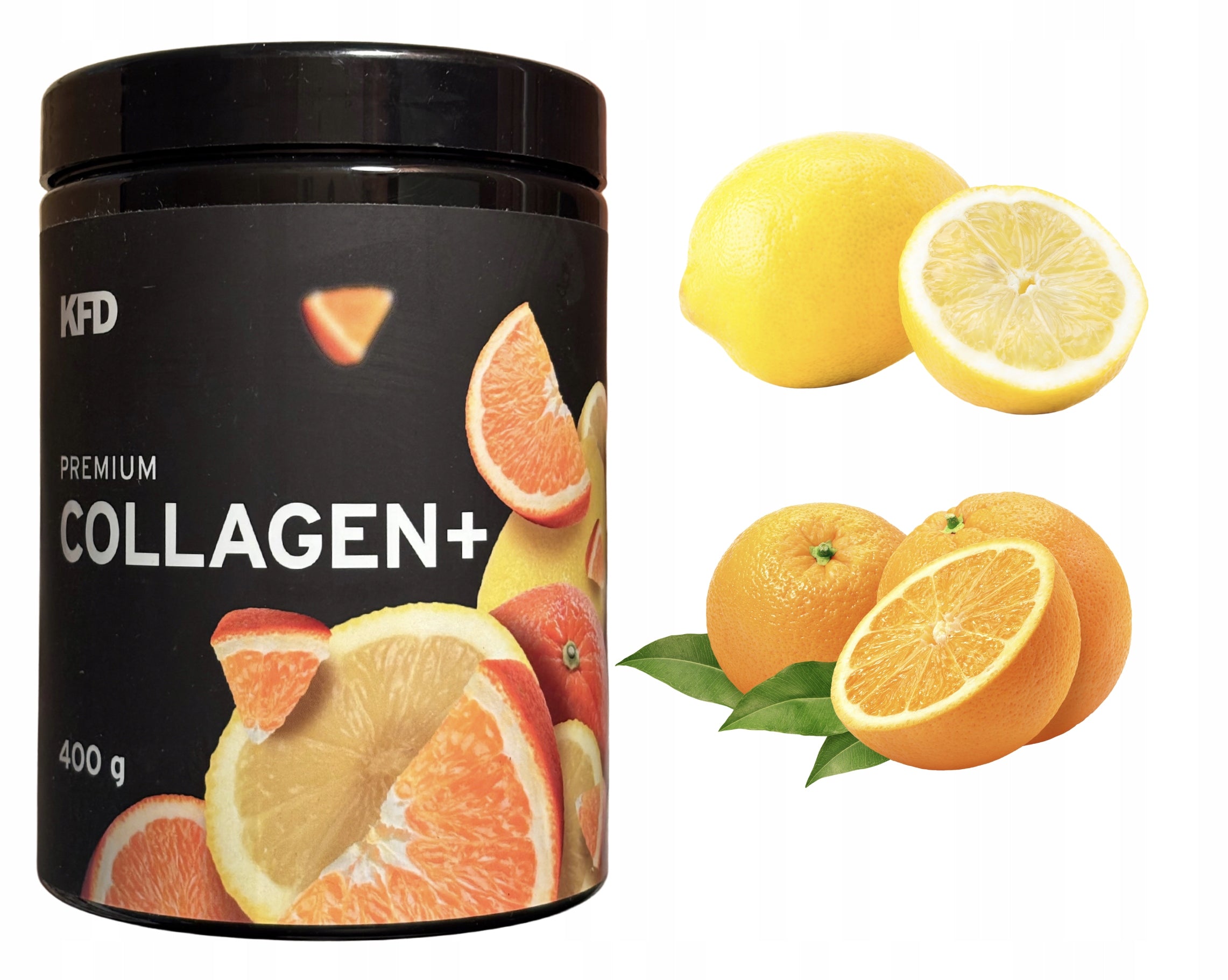 KFD Premium Collagen+ 400g orange lemon collagen MSM D3 joints skin Medical device no