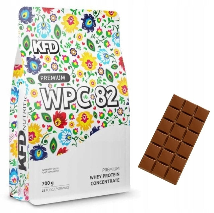 KFD Premium WPC 82 - 700 g - Protein (WPC 80) chocolate flavour