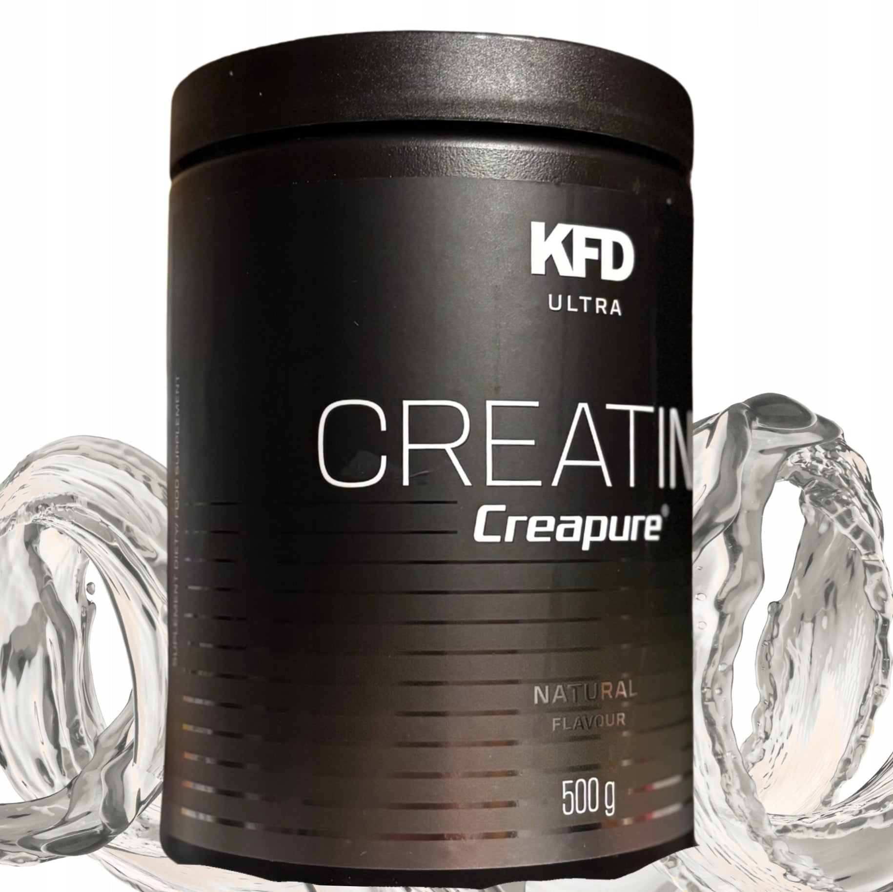 KFD Ultra Creatine Creapure 500g natural tasteless strength mass 100 servings Expiration date at least six months from the date of purchase