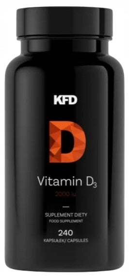 KFD VITAMIN D3 vitamin D 2000 bone resistance 240 capsules