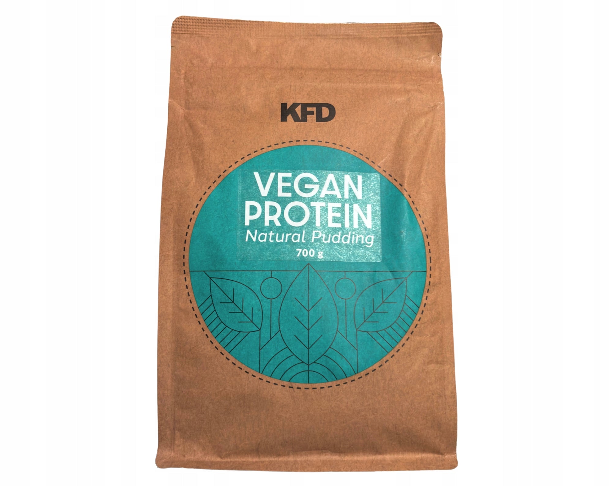 KFD Vegan Protein 700 g lactose-free chocolate vegetable protein 22 servings Expiration date at least six months from the date of purchase