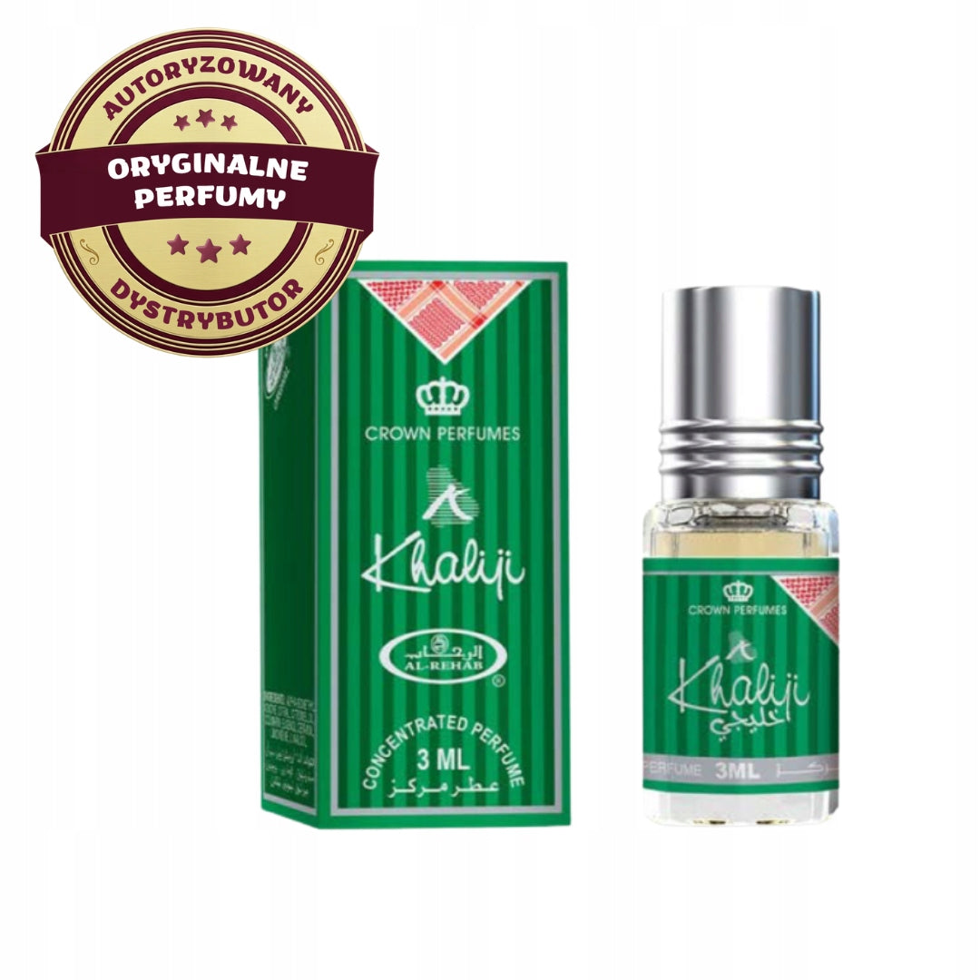 KHALIJI ARABIC PERFUME IN CITRUS OIL FRESH SPICE 3ml AL REHAB